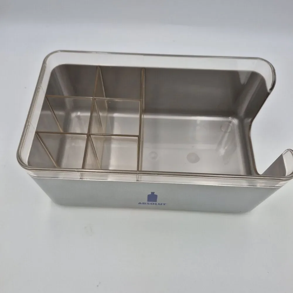 ABSOLUT VODKA BARWARE NAPKIN & STIRRER CADDY NEW